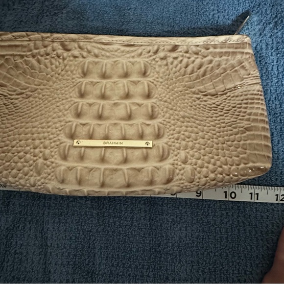 Brahmin Crocodile Embossed Clutch - Picture 6 of 7